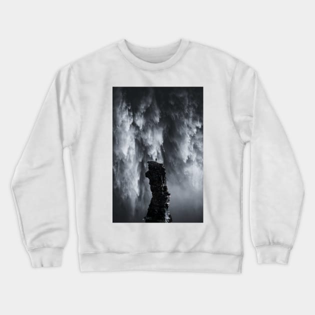 Waterfall Crewneck Sweatshirt by sherifarts